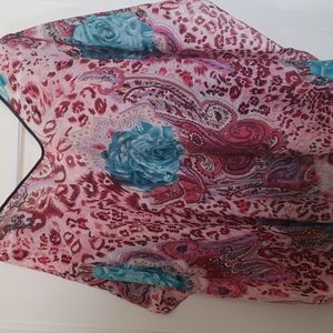 Multi colored rose shirt